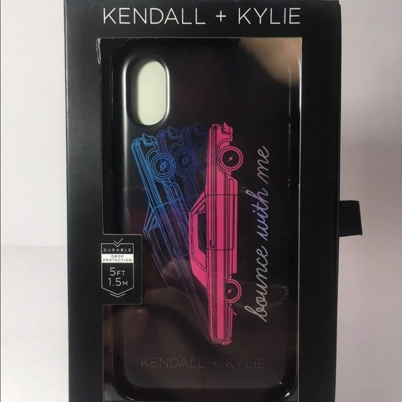 Kendall & Kylie Accessories - Kendall & Kylie Bounce With Me IPhone X Protective Case Black Matte Finish